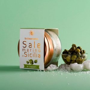 Salt of sicily in caper